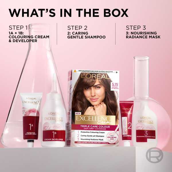 L'Oréal Excellence Crème 5.15 Natural Ice Brown