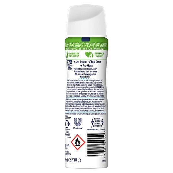 Sure Women Crystal Black & White Deodorant Compressed 75ml