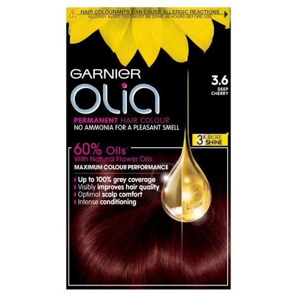 Garnier Olia 3.6 Deep Cherry Red Permanent Hair Dye