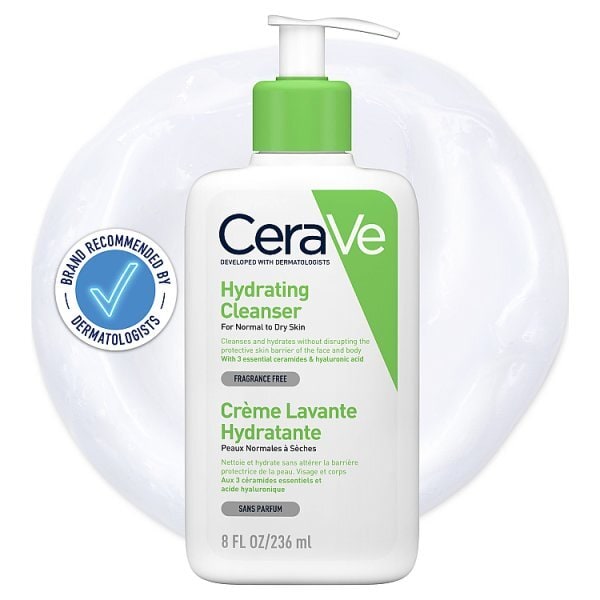 CeraVe Hydrating Cleanser with Hyaluronic Acid for Dry Skin 236ml