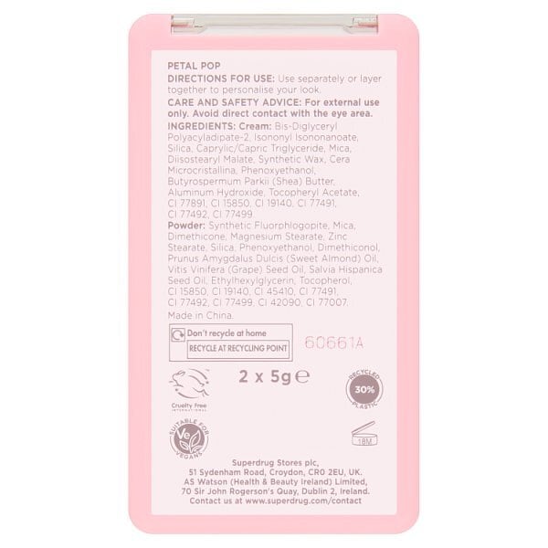 Flaunt Flawless Blush Duet Petal Pop