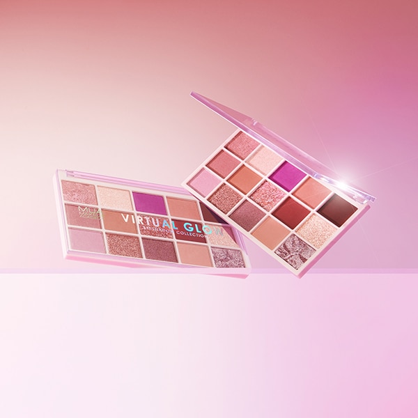 MUA Virtual Glow 15 Shade Eyeshadow Palette