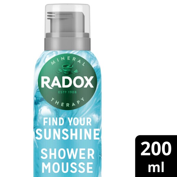 DNR Radox Find Your Sunshine Shave + Shower Mousse 200ml