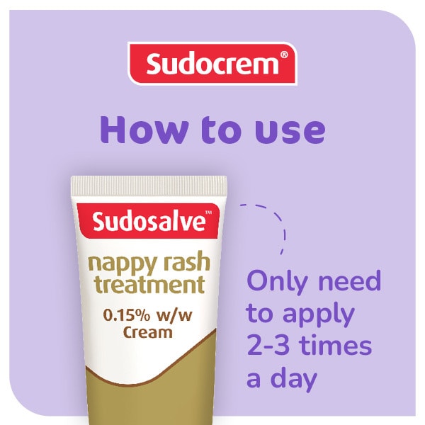 Sudosalve Nappy Rash Treatment Cream 25g