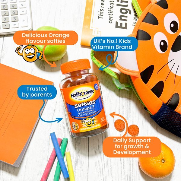 Haliborange Orange Omega-3 - 60 Softies
