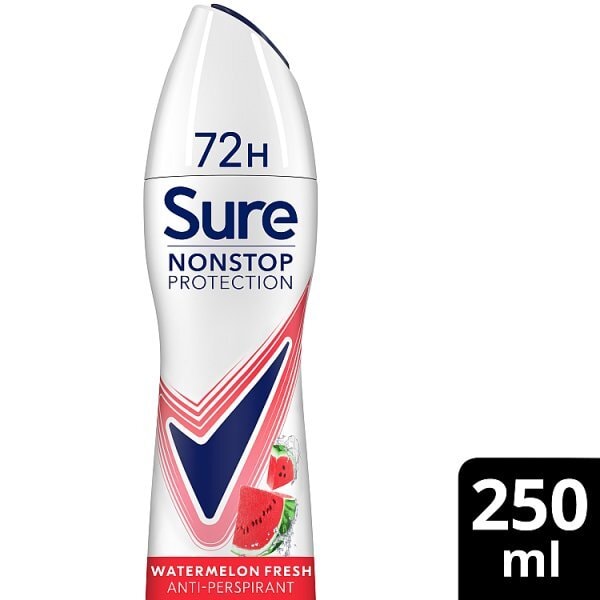 Sure Nonstop Protection Watermelon Fresh Anti-Perspirant Aerosol 250ml