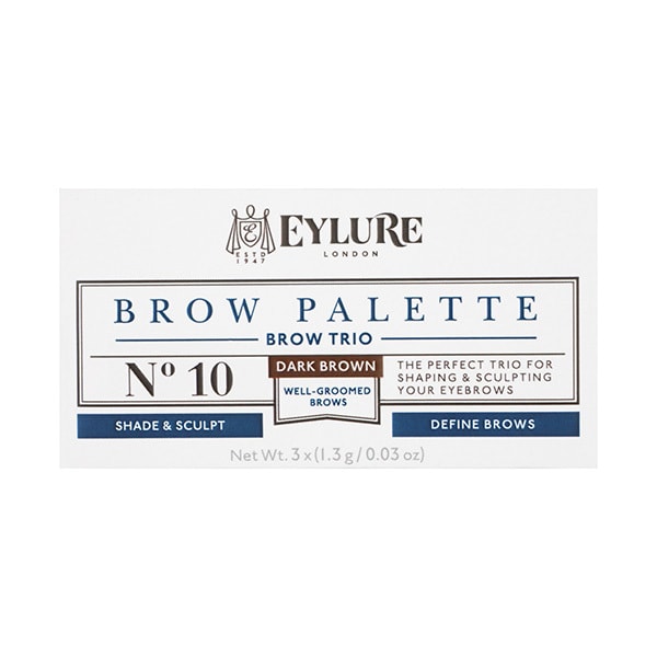 Eylure Brow Palette Brow Trio Dark Brown