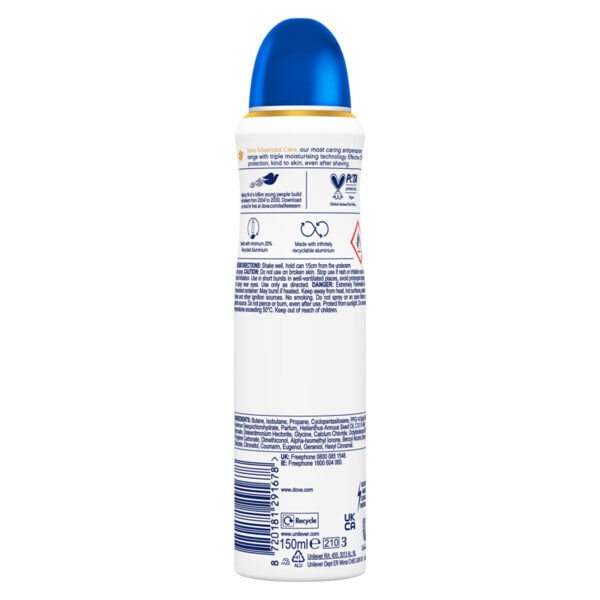 Dove Advanced Antiperspirant Deodorant Original 150ml