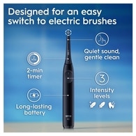 Oral-B iO2 Night Black Electric Toothbrush Whitening Edition