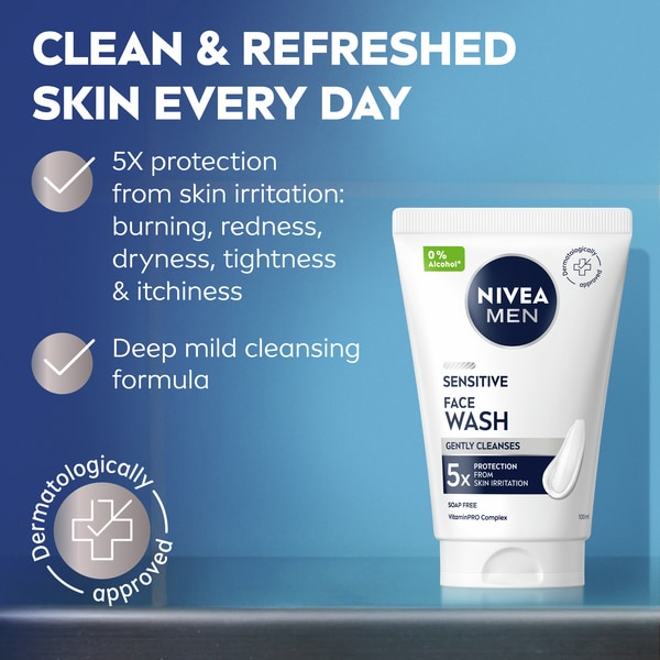 NIVEA MEN Sensitive Shaving Gel 200ml