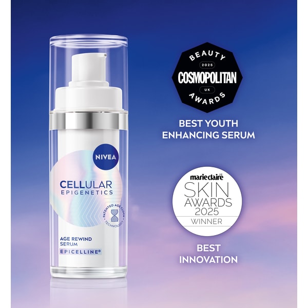 NIVEA Epigenetics Age Rewind Face Serum with Epicelline 30ml