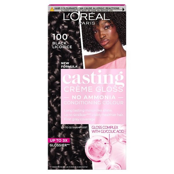Casting Creme 100 Liquorice Black Semi Permanent Hair Dye