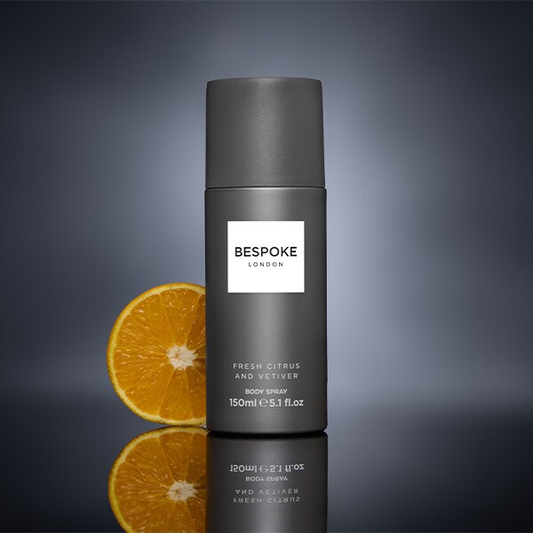 Bespoke Fresh Citrus & Vetiver Body Spray 150ml