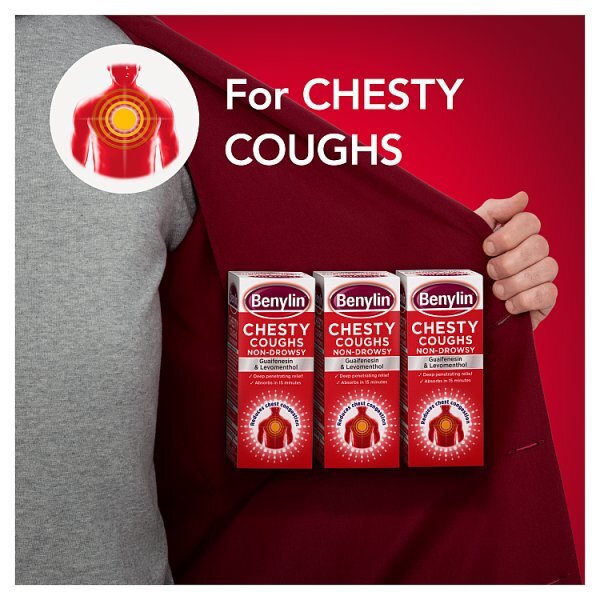 Benylin Non Drowsy Chesty Cough Syrup 300ml