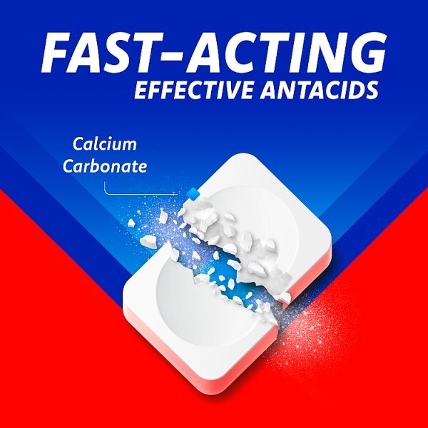 Rennie Orange Heartburn & Indigestion Relief 72 Tablets