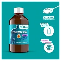 Gaviscon Liquid Heartburn & Indigestion Aniseed 600ml