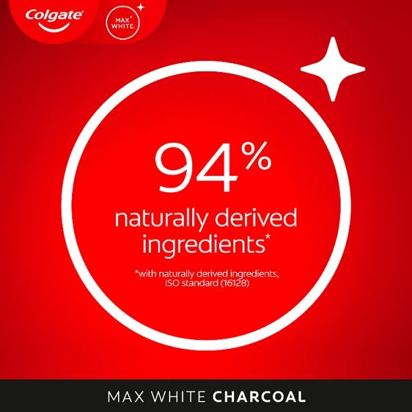 Colgate Max White Charcoal Whitening Toothpaste 75ml