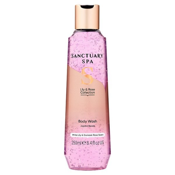 Sanctuary Spa White Lily & Damask Rose Body Wash 250Ml