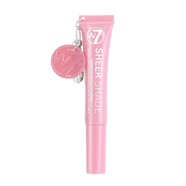 W7 Sheer Shade Lip Gloss With Key Ring - Pink Mirage 12Ml