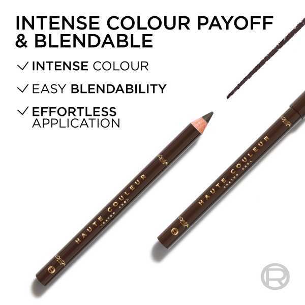 L'Oréal Paris Haute Couleur Crayon Khol Eyeliner Brun Leather