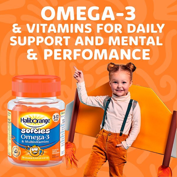 Haliborange Orange Omega 3 - 30 Softies