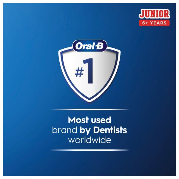 DNR Oral-B Junior Purple Electric Toothbrush Ages 6+