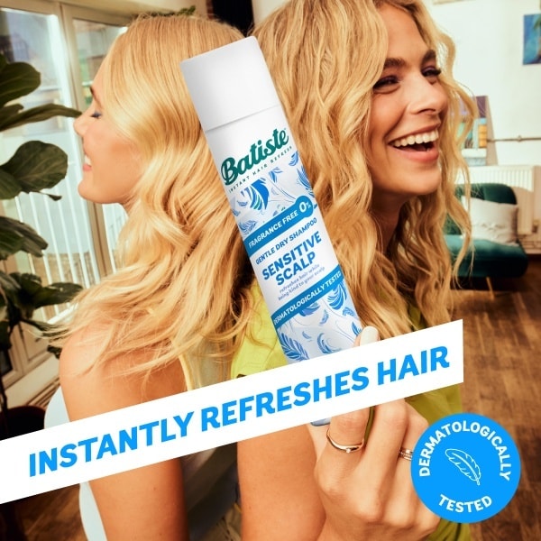 Batiste Sensitive Scalp Fragrance Free Dry Shampoo 200ml