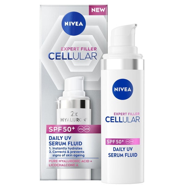 NIVEA Cellular Face Serum Fluid SPF50 30ml