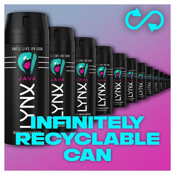 Lynx Java Aerosol Body Spray 150 ml