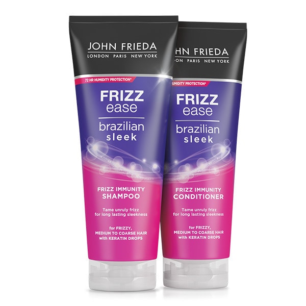 Frizz Ease Brazilian Sleek Frizz Immunity Shampoo 250Ml