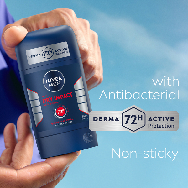 NIVEA MEN Dry Impact Anti-Perspirant Stick 50ml