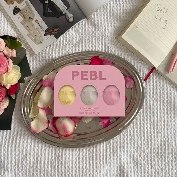 Pebl Mini Collection Set (Hair & Body Mist 3 X 60Ml)