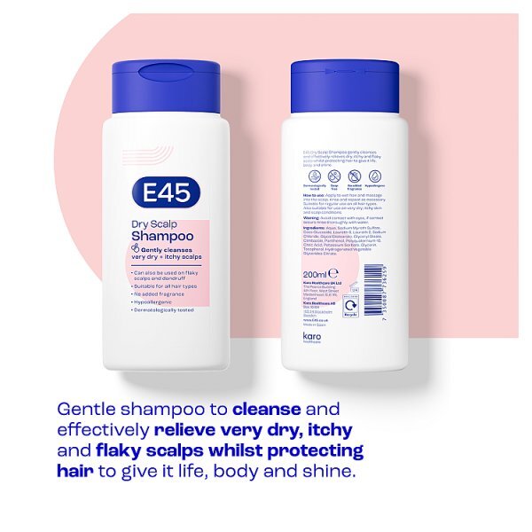 E45 Dry Itchy Scalp Shampoo 200ml