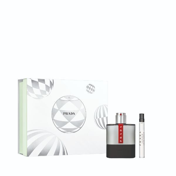 Prada Luna Rossa Carbon Eau De Toilette 100Ml Gift Set