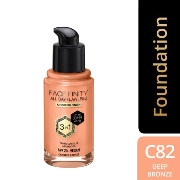 Max Factor Facefinity Flawless Foundation, Deep Bronze