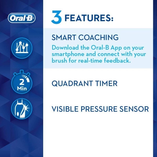 Oral-B Smart 4 4500 Cross Action Black Electric Toothbrush