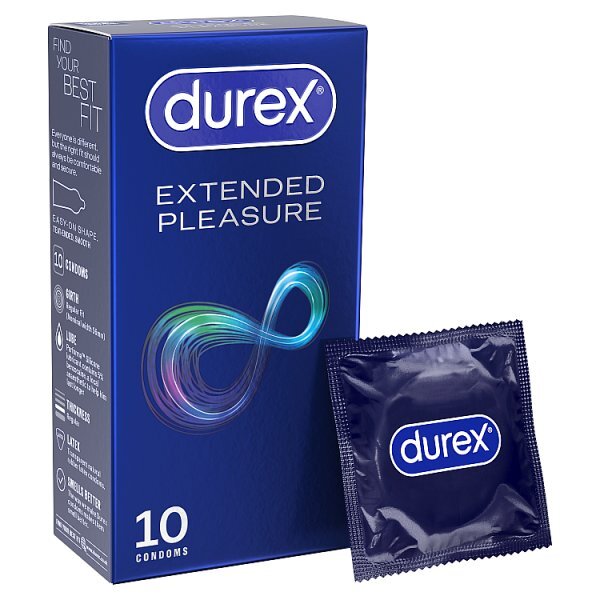 Durex Extended Pleasure Condoms 10Pk