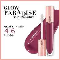 L'Oreal Paris Glow Paradise Balm-In-Gloss 416 Raise