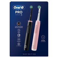 Oral-B Pro 3 3900 Cross Action Electric Toothbrush Duo Pack