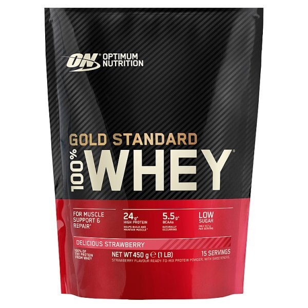 Optimum Nutrition Delicious Strawberry Whey Protein Powder