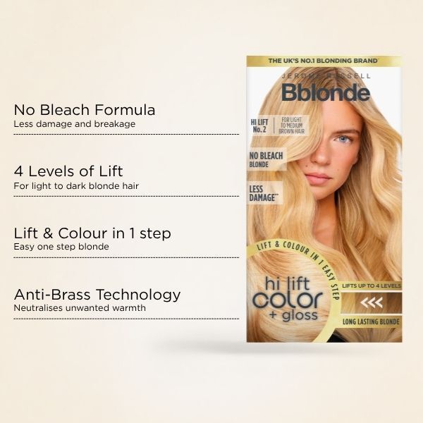 Jr Bblonde Hi Lift Color & Gloss Warm Blonde