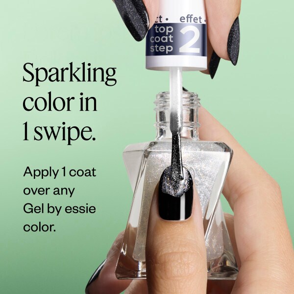 Essie Gel Couture Gel-Like Nail Polish Diamond Dust Top Coat