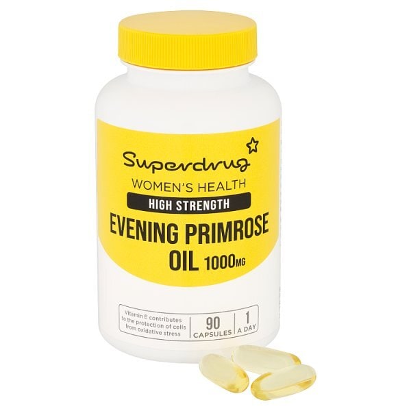 Superdrug High Strength Evening Primrose Oil 1000mg 90s