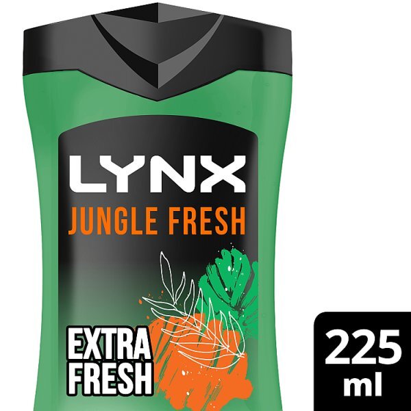 Lynx Bodywash Shower Gel Jungle Fresh 225ml