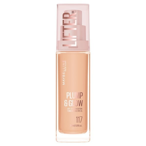 Maybelline Lifter Plump & Glow Foundation 117