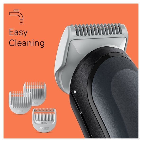 Braun Body Groomer3 BG3350 For Men Black/Grey