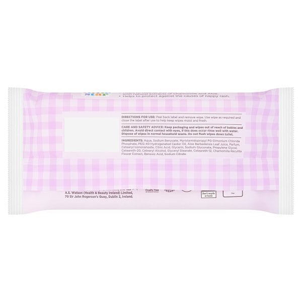 Superdrug My Little Star Baby Wipes 64 Frag Bio