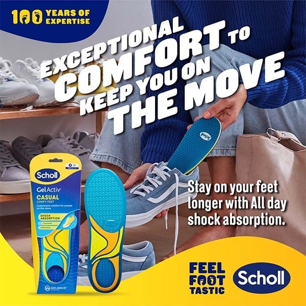 Scholl Gel Activ Insole Casual Small