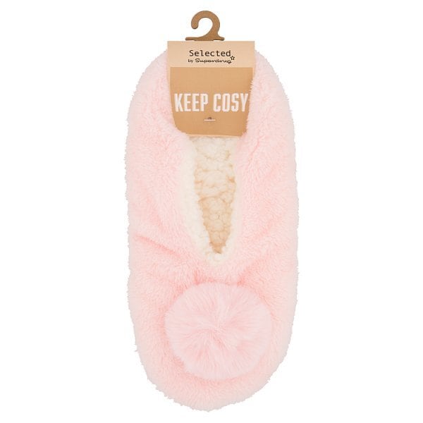 S/D Slipper Socks Pink
