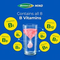 Berocca Mind Berry 15 Effervescent Tablets